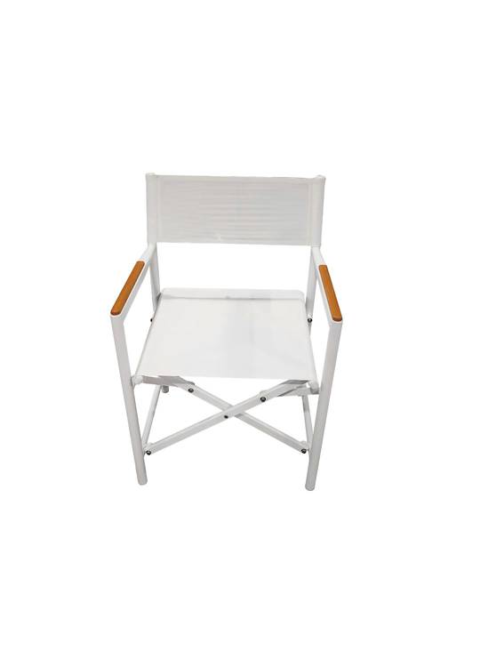 DIRECTORS CHAIR WHITE OUTDOOR